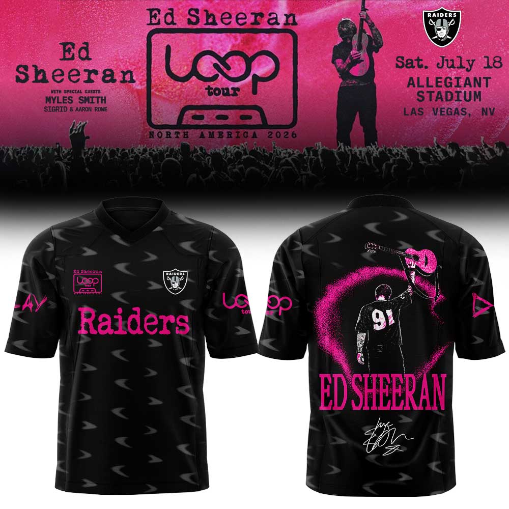 Tour 2026 in Allegiant Stadium Signature Limited Edition Football Jersey