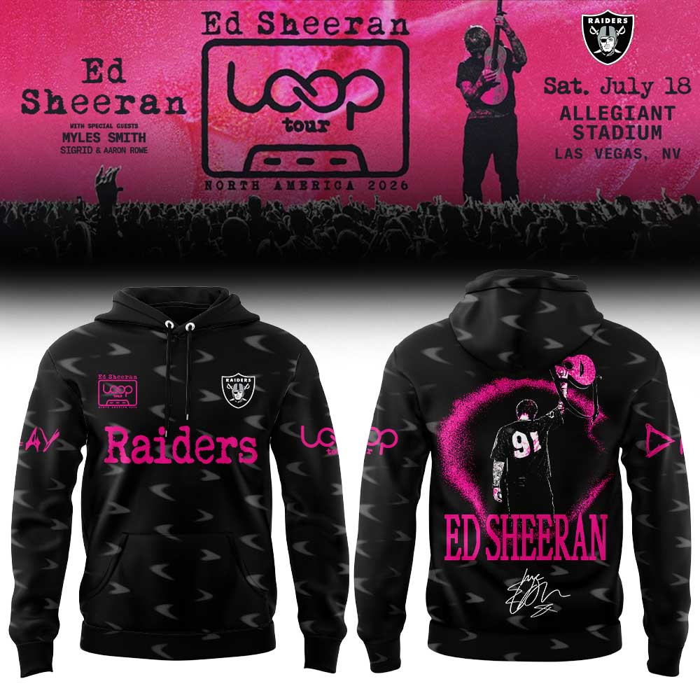 Ed “North American Loop Tour 2026” 🎸➕✖️➗Hoodie