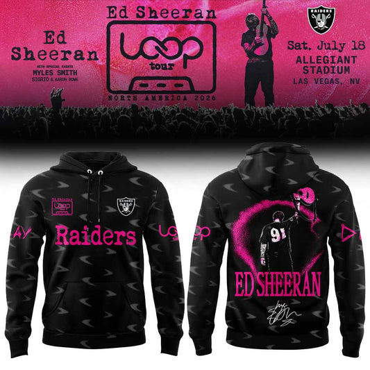 Ed “North American Loop Tour 2026” 🎸➕✖️➗Hoodie