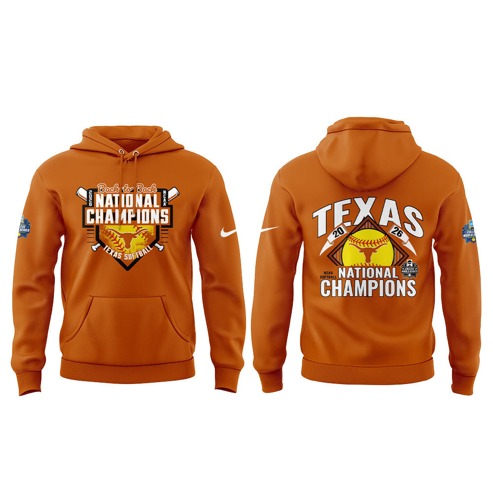 .2026 WCWS Back-To-Back National Champions Hoodie