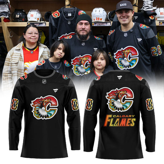Calgary Flames These Jersey Our new Indigenous Celebration 2026