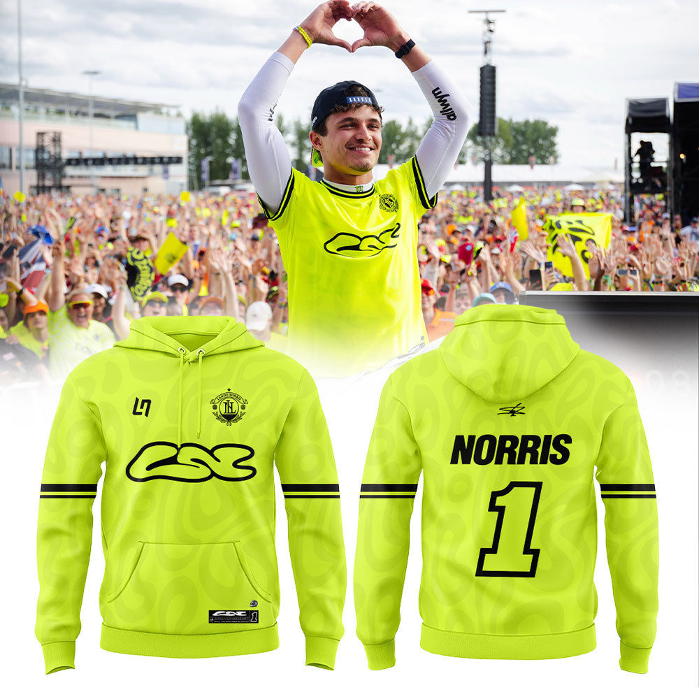 . McLaren F1 Team 2026 LANDO NORRIS GRANDSTAND LN1 Signature Hoodie