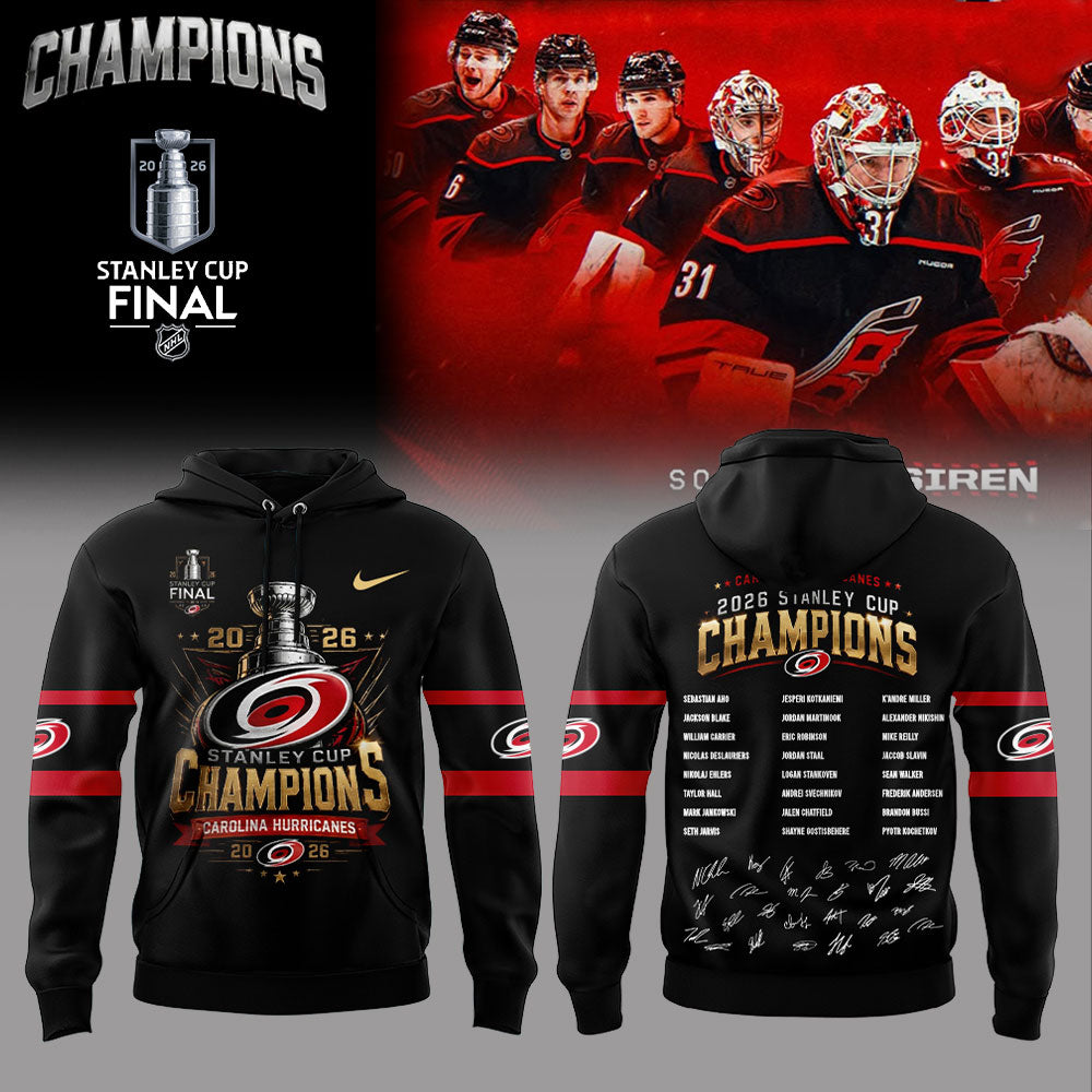 CANIACS 2026 Stanley Cup Champions Hoodie V3