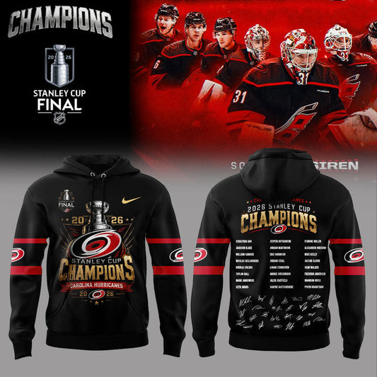 CANIACS 2026 Stanley Cup Champions Hoodie V3