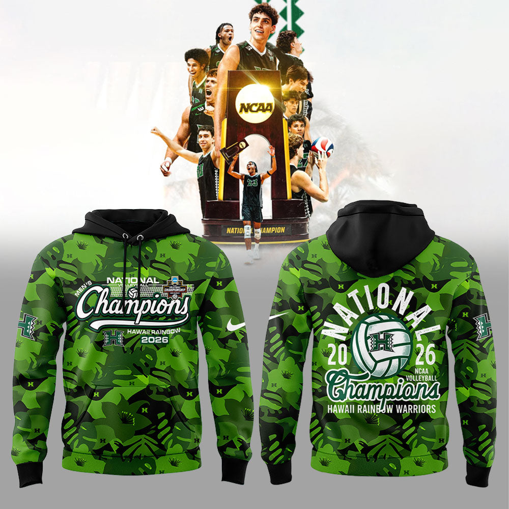 The Hawaii Rainbow Warriors are your 2026 National Champions Hoodie V2