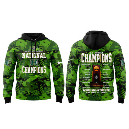 The Hawaii Rainbow Warriors are your 2026 National Champions Hoodie