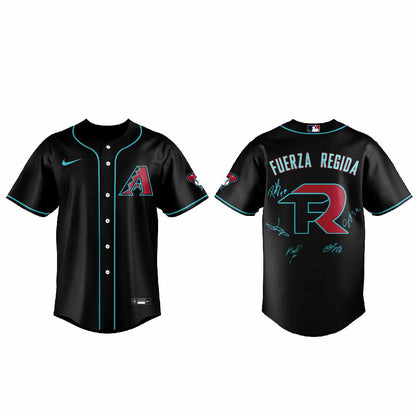 . Fuerza Regida THE “THIS IS OUR DREAM” TOUR! ITS SHOW DAY x Arizona Diamondbacks Jersey