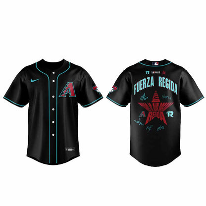 . Fuerza Regida THE “THIS IS OUR DREAM” TOUR! ITS SHOW DAY x Arizona Diamondbacks Jersey