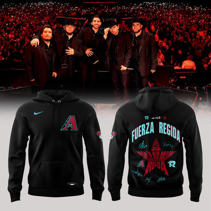 . Fuerza Regida THE “THIS IS OUR DREAM” TOUR! ITS SHOW DAY x Arizona Diamondbacks Hoodie