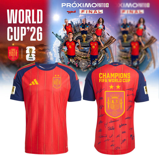 Spain World Cup Champions 2026 Jersey