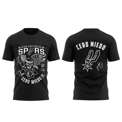 . SA Spurs x Cero Miedo WWE Monday Night RAW Shirt V2