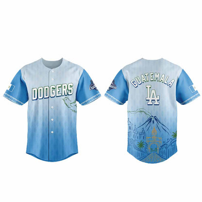 LA Dodgers Guatemalan Heritage Night 2026 Jersey
