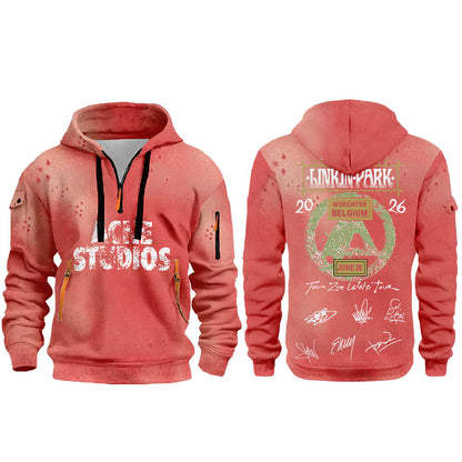 Linkin Park brought their From Zero World Tour to Festivalpark in Werchter, Belgium. Hoodie
