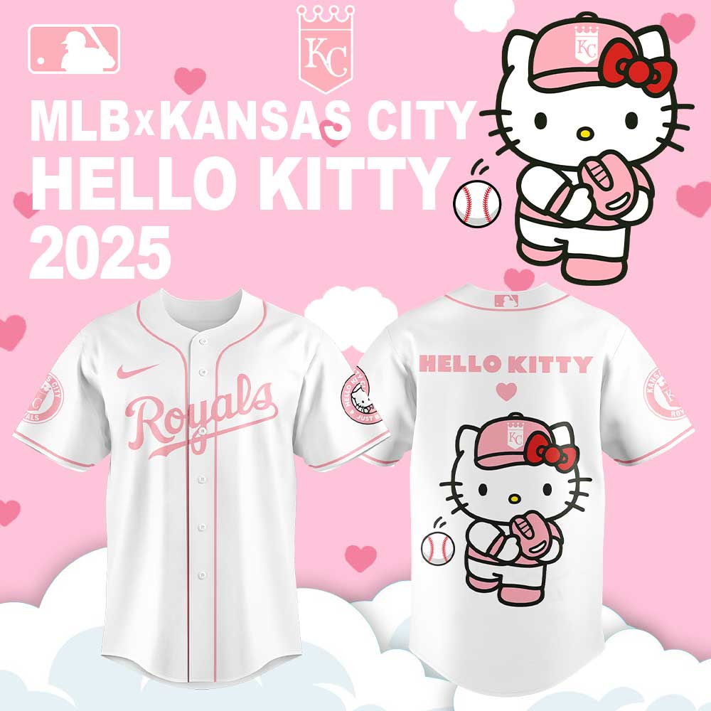 Kansas City Royals Hello Kitty 2026 Jersey