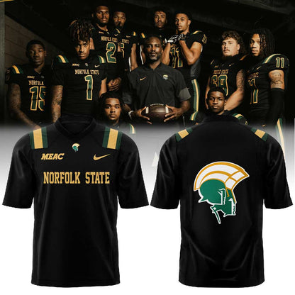 Norfolk State Football Dark Mode: Activated Football Jersey