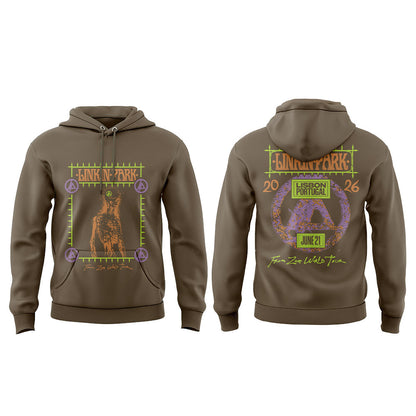LINKIN PARK Official From Zero World Tour Merchandise in Lisbon, Portugal at Rock in Rio Festival Hoodie