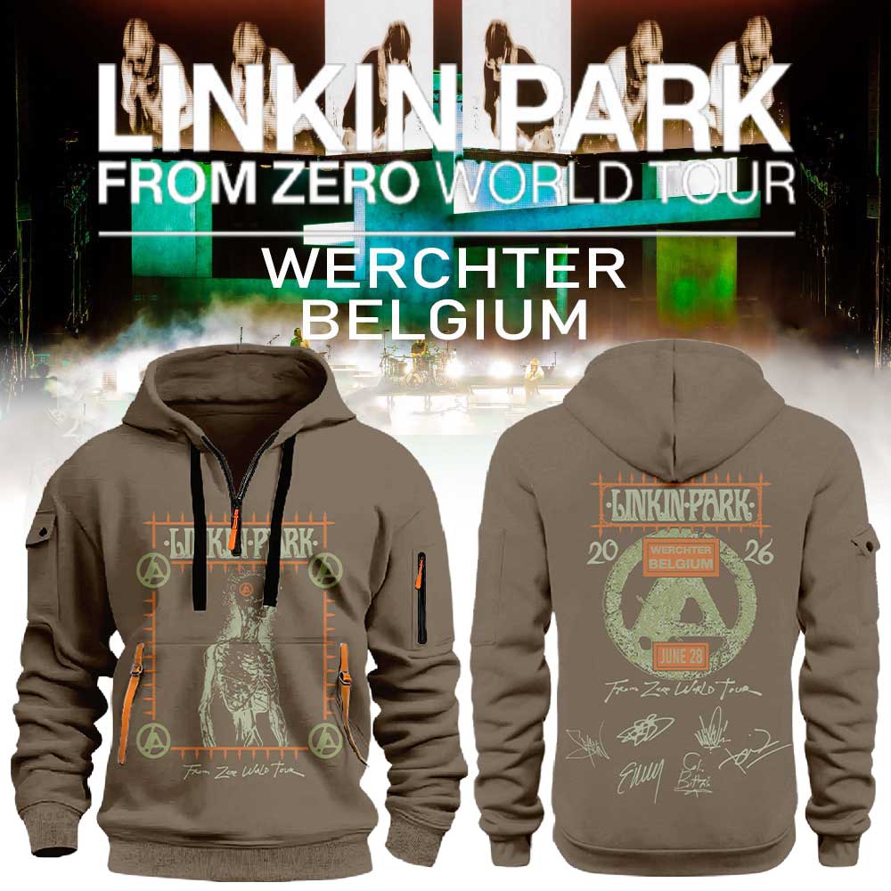 LINKIN PARK From Zero World Tour in Werchter at Werchter Parklife in Belgium Hoodie V2