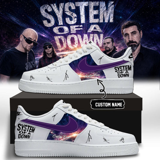 System of a Down “Europe / UK Stadium Tour 2026” Signature Limited Edition – Shoes AF1