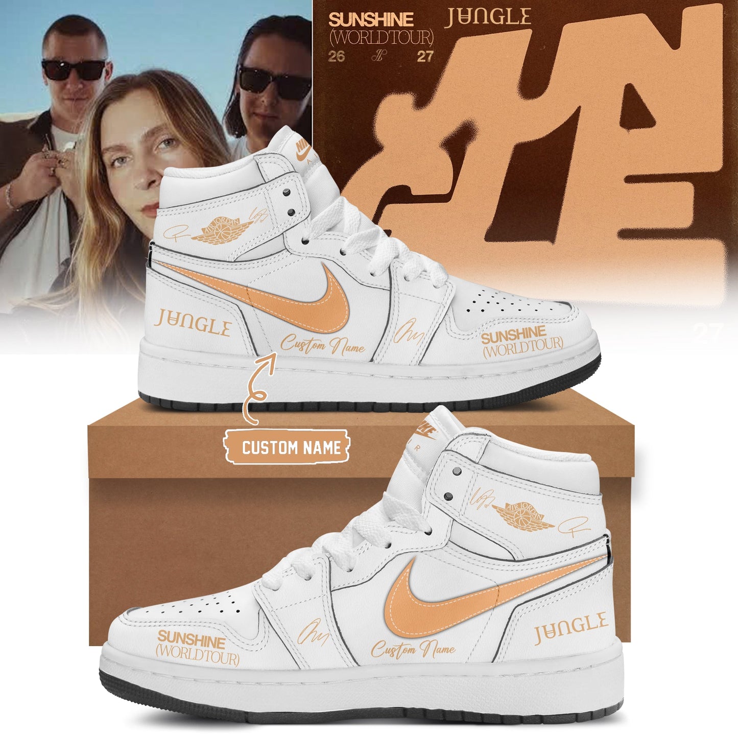 ,,Jungle – Sunshine World Tour 2026/27 Limited Edition Signature – Shoes 5