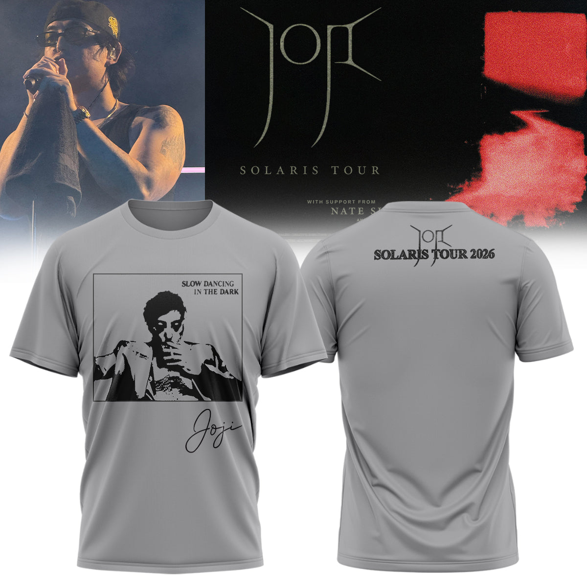 .JOJI SOLARIS TOUR TSHIRT