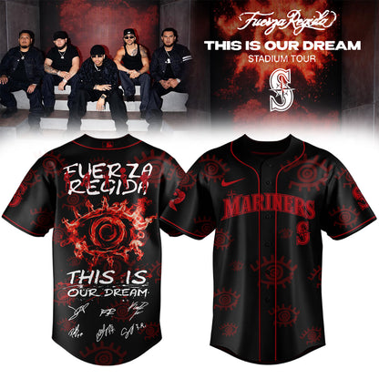 Fuerza Regida “This Is Our Dream Stadium Tour” 2026 Limited Edition Signature – Jersey 2