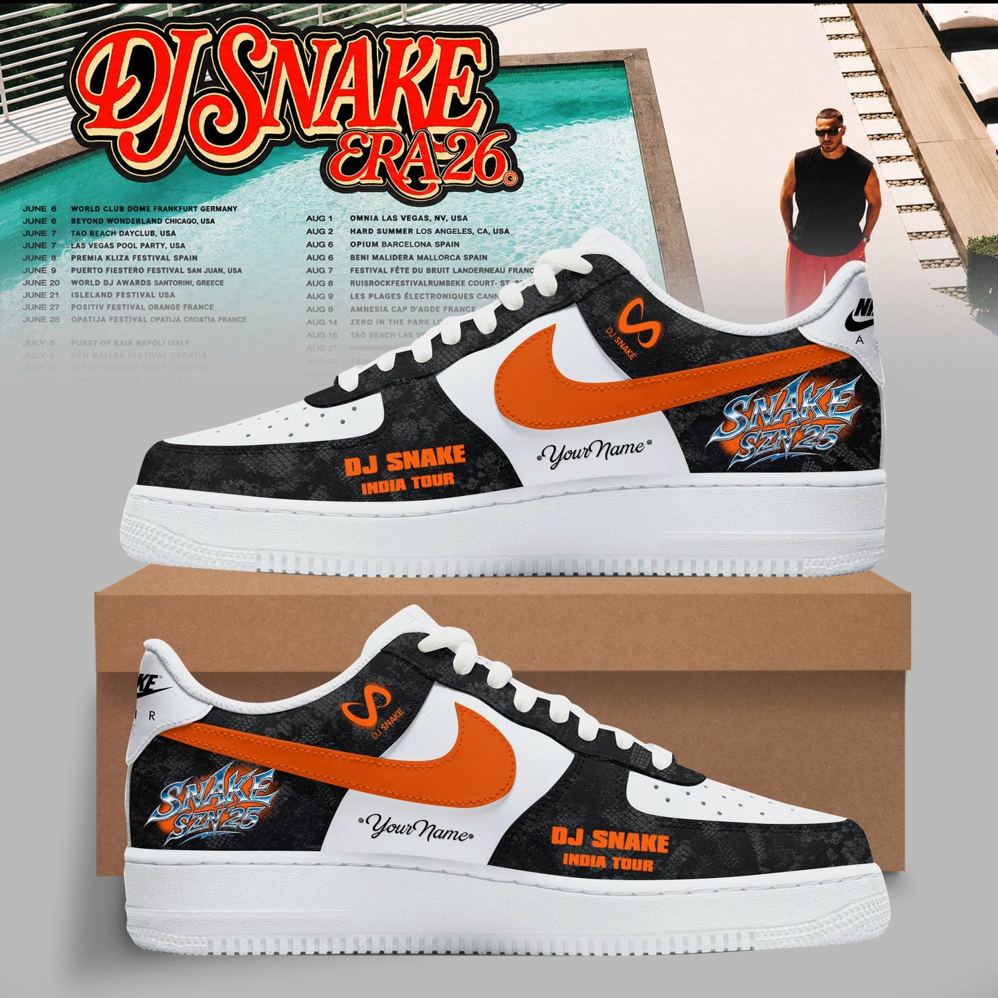 .DJ Snake – Tour Sneaker Era 2026 Limited Edition Collection Is Here