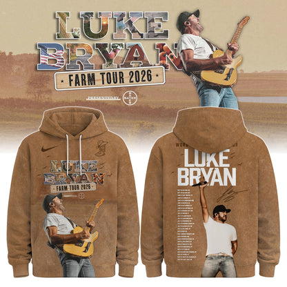The Word On The Street Tour Luke Bryan Limited Edition Hoodie
