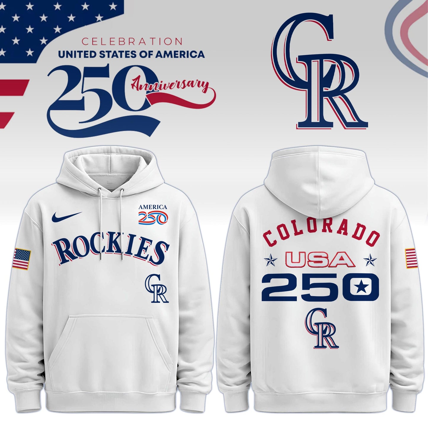 CR-250 USA Limited Editions Hoodie