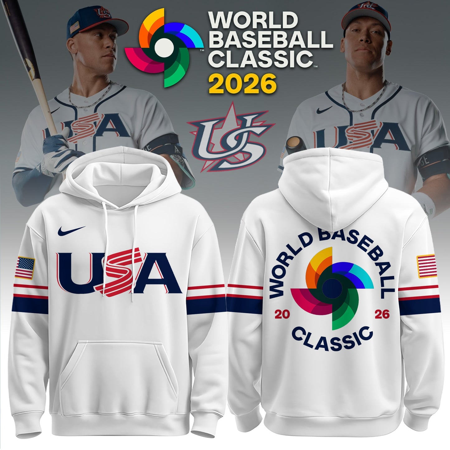 .USA World Baseball Classic Hoodie