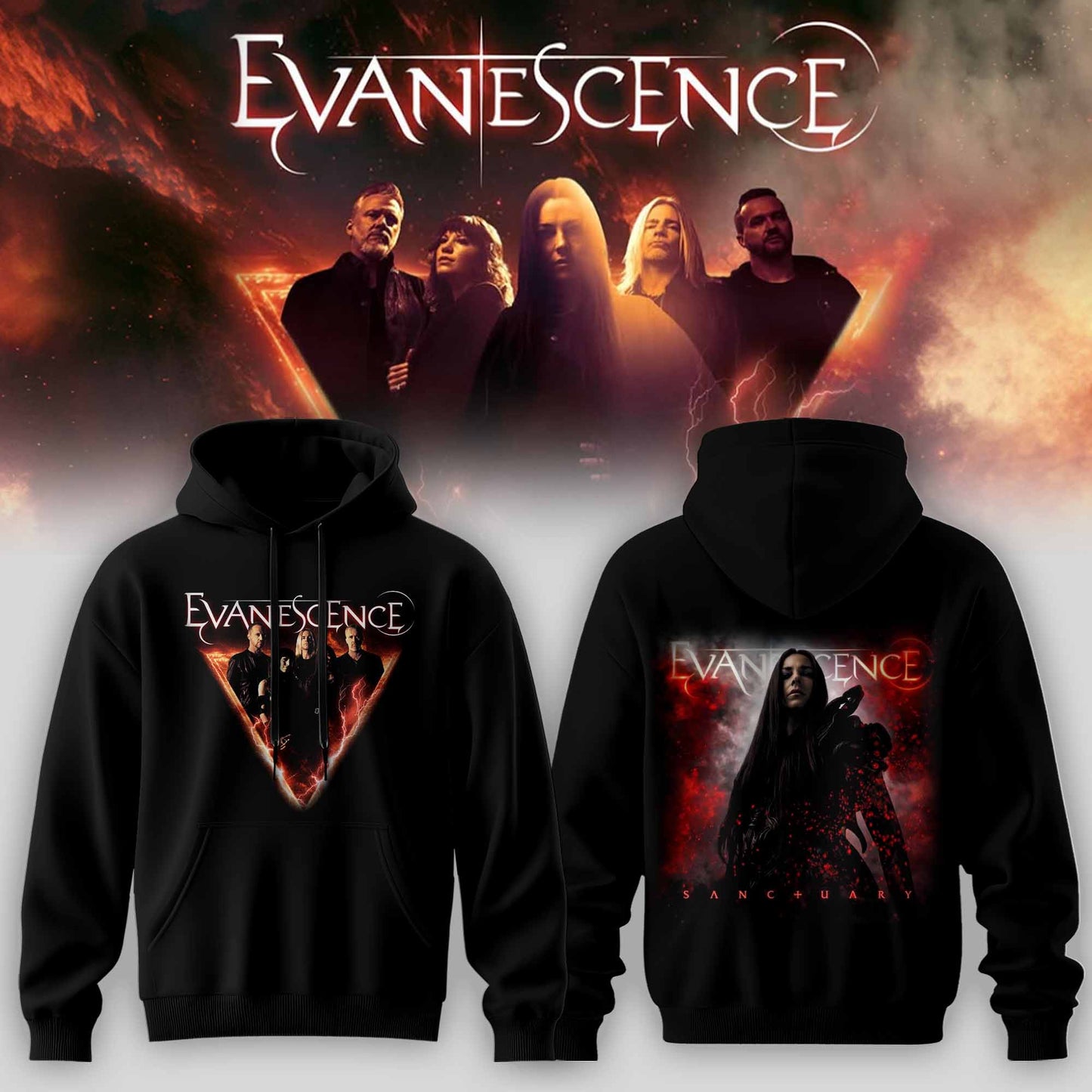 EVANESCENCE TOUR COLLECTION 2026 HOODIE