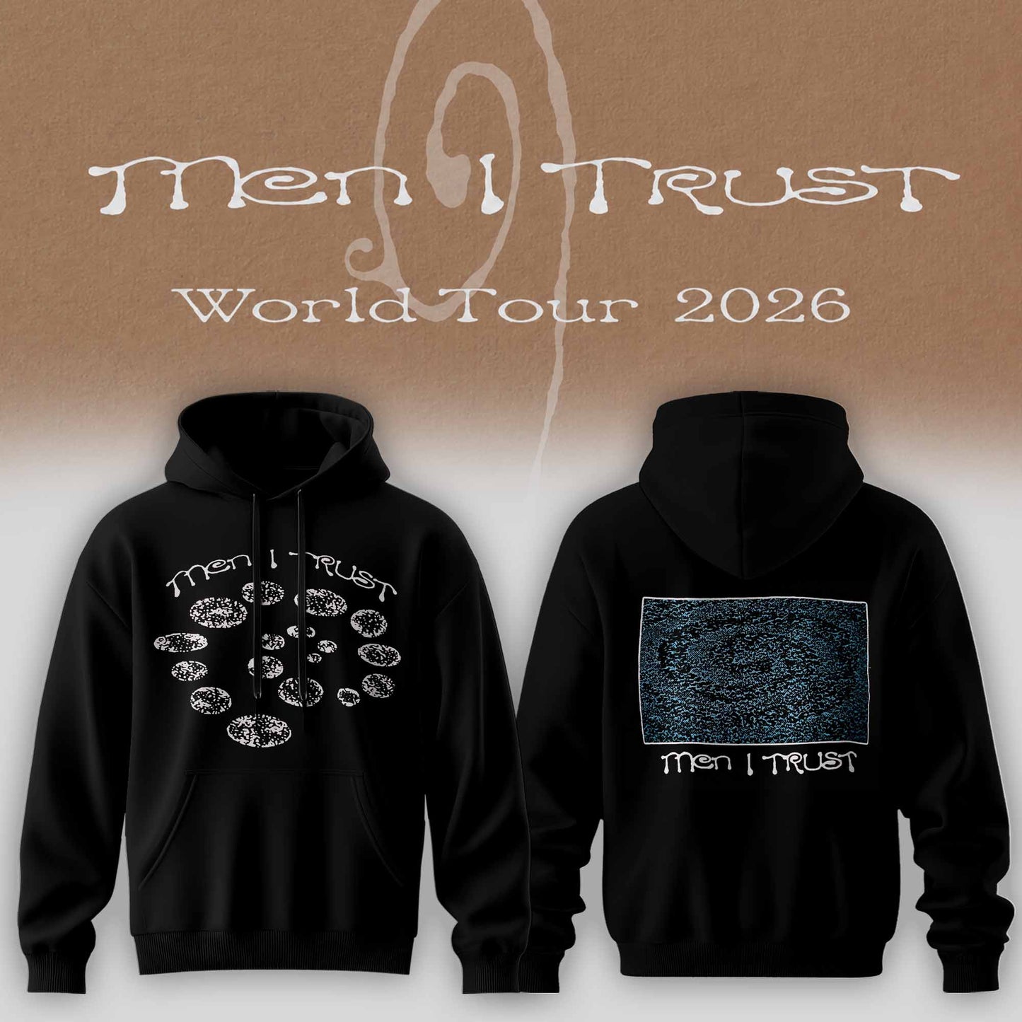 Men I Trust World tour 2026 Hoodie