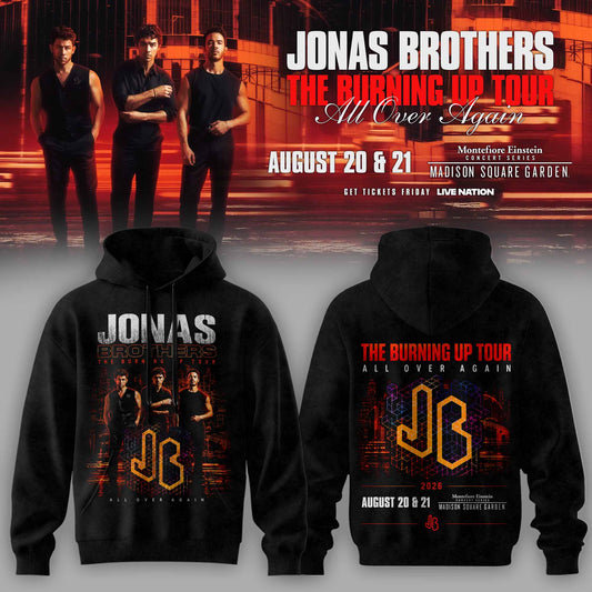 JONAS BROTHERS – THE BURNING UP TOUR HOODIE