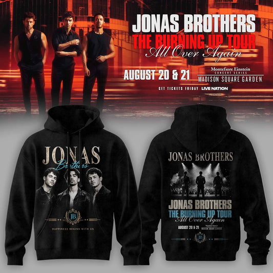 JONAS BROTHERS – THE BURNING UP TOUR HOODIE