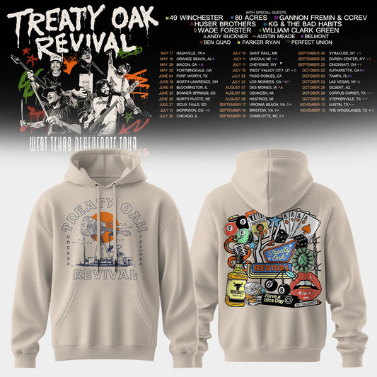 Treaty Oak Revival – West Texas Degenerate Tour! Hoodie