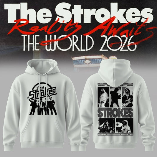 The Strokes – Reality Awaits Tour 2026 Edition Hoodie