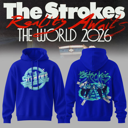 The Strokes – Reality Awaits Tour 2026 Edition Hoodie