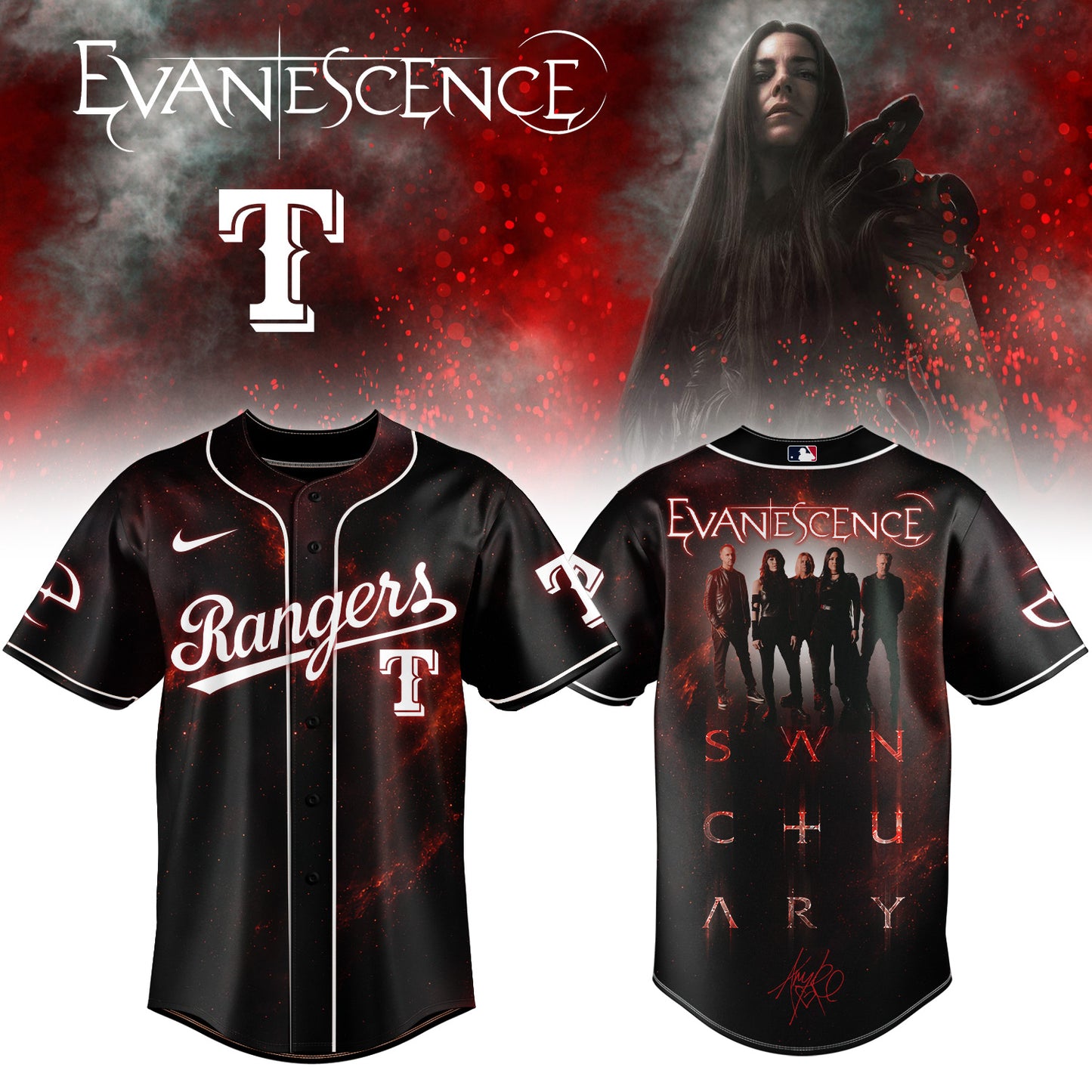 Evanescence “Sanctuary 2026 World Tour” – Jersey