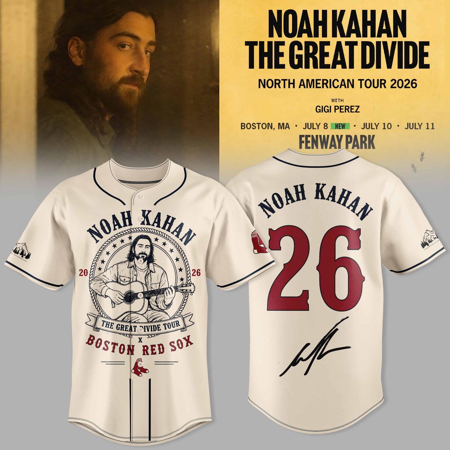 The Great Divide Tour 2026 Limited Jersey