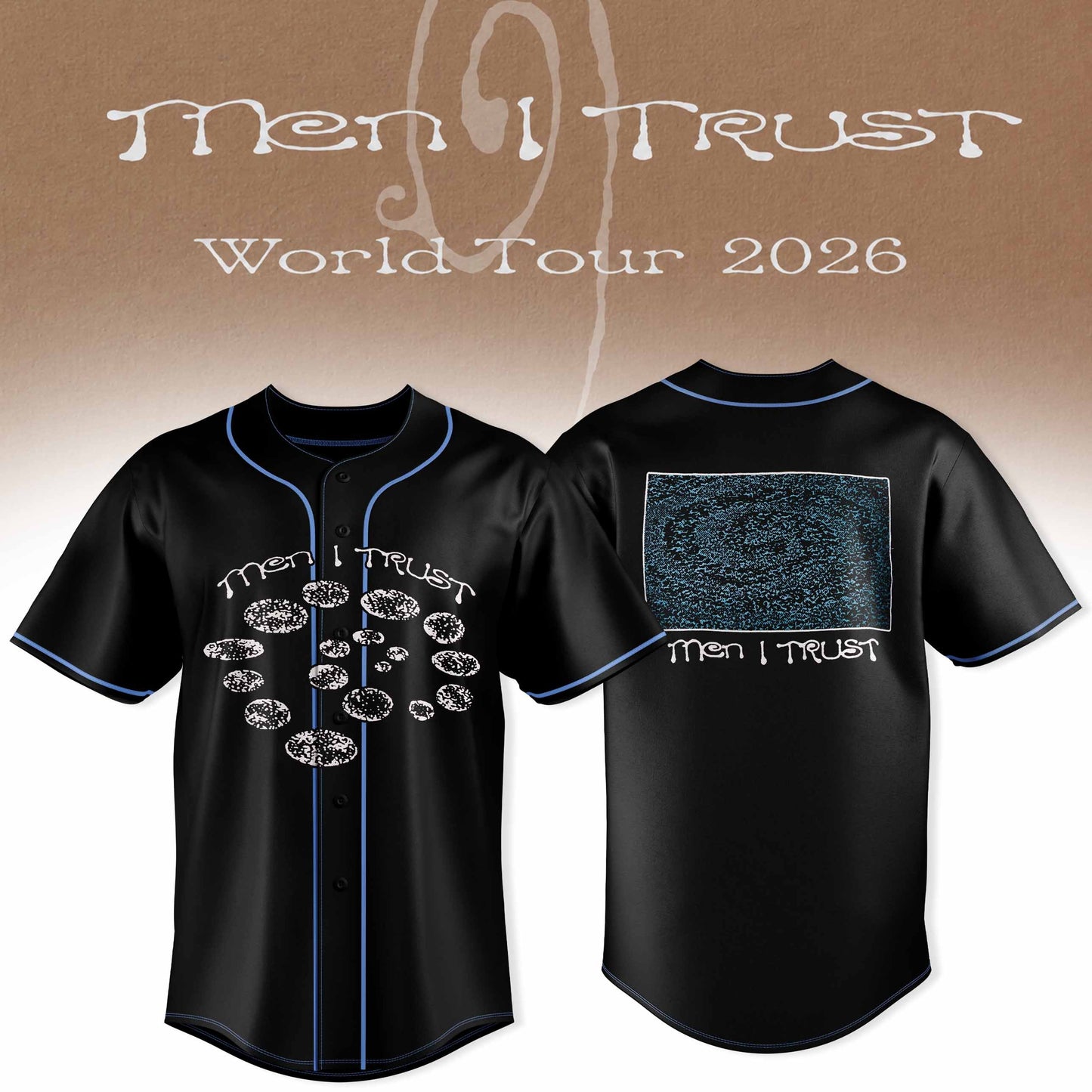 Men I Trust World tour 2026 Jersey