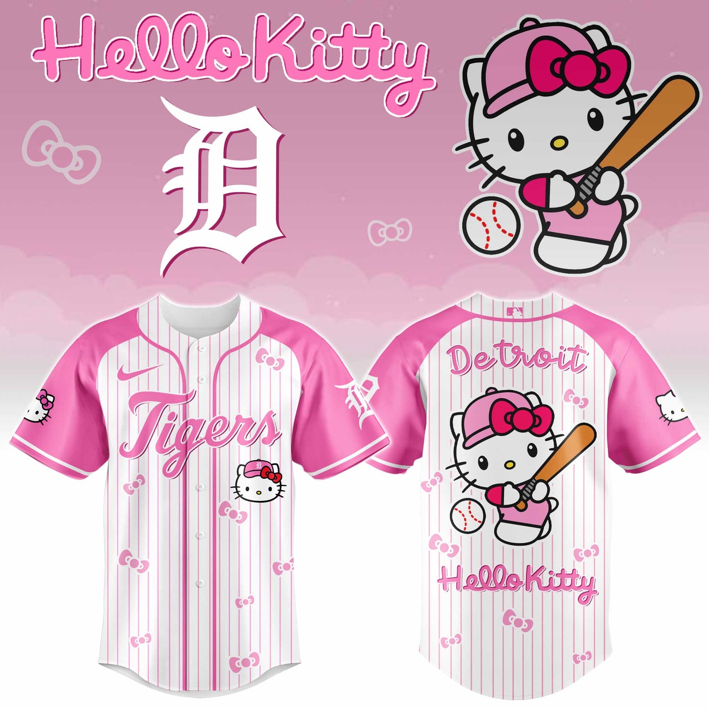 Baseball x Hello Kitty 2026 Limited Editions Jersey ver 2