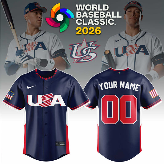 . USA World Baseball Classic Jersey Ver 2