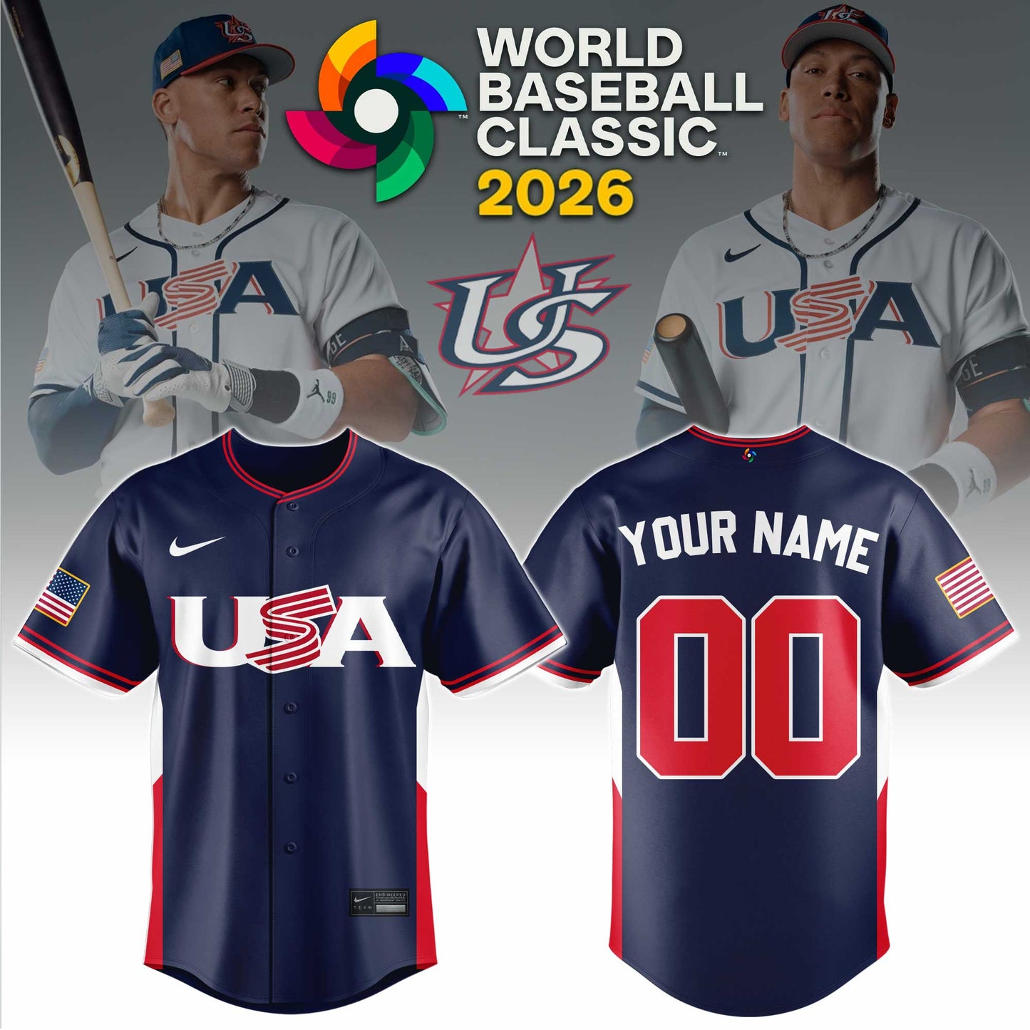 USA Baseball 2026 World Baseball Classic Uniform