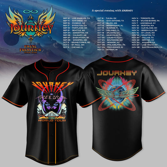 JOURNEY – FINAL FRONTIER 2026 TOUR JESEY | LIMITED DROP
