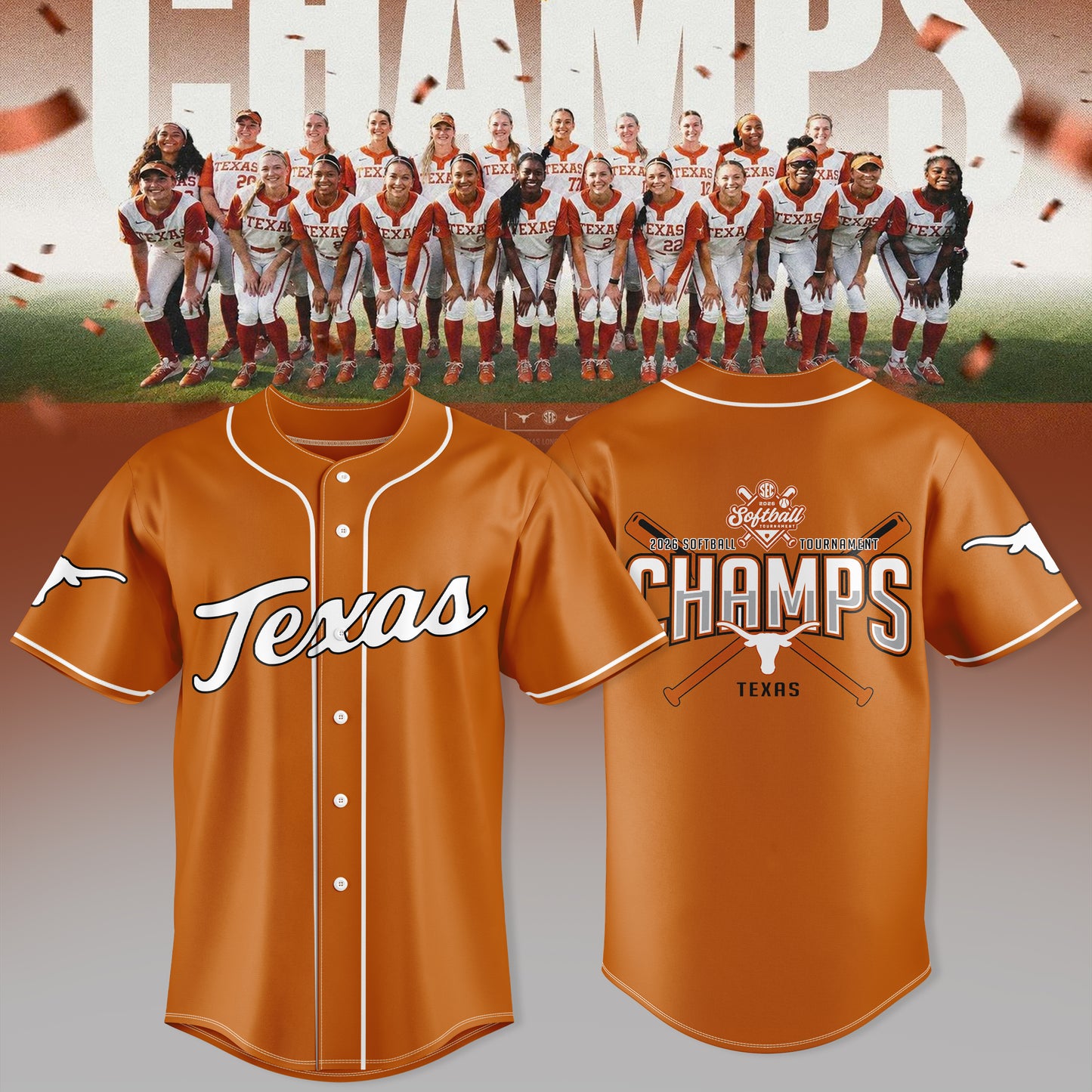 2026 Softball Tournament Champions Jersey