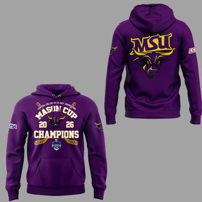 Limited Edition 2026 Mason Cup Champions🏆 Hoodie