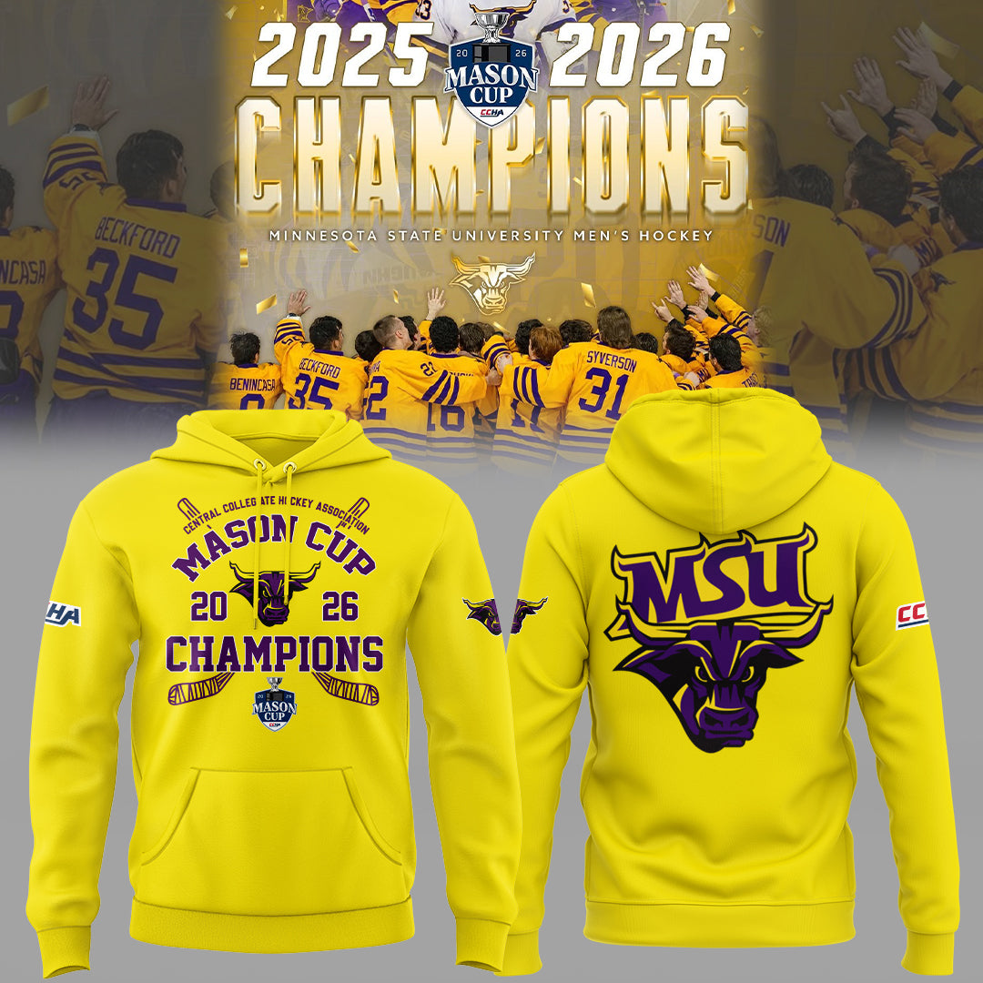 Limited Edition 2026 Mason Cup Champions🏆 Hoodie