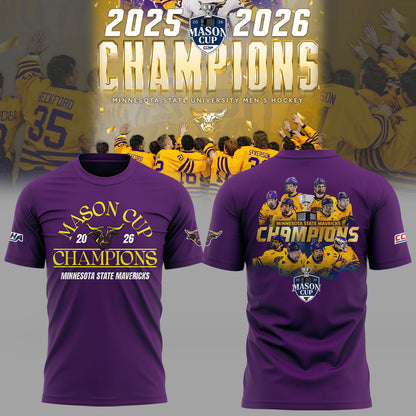 Limited Edition 2026 Mason Cup Champions🏆 Shirt