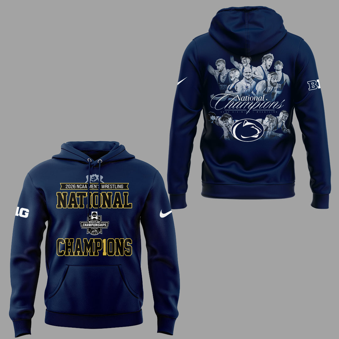 Limited Edition 2026 Men’s Wrestling Champions🏆 Hoodie
