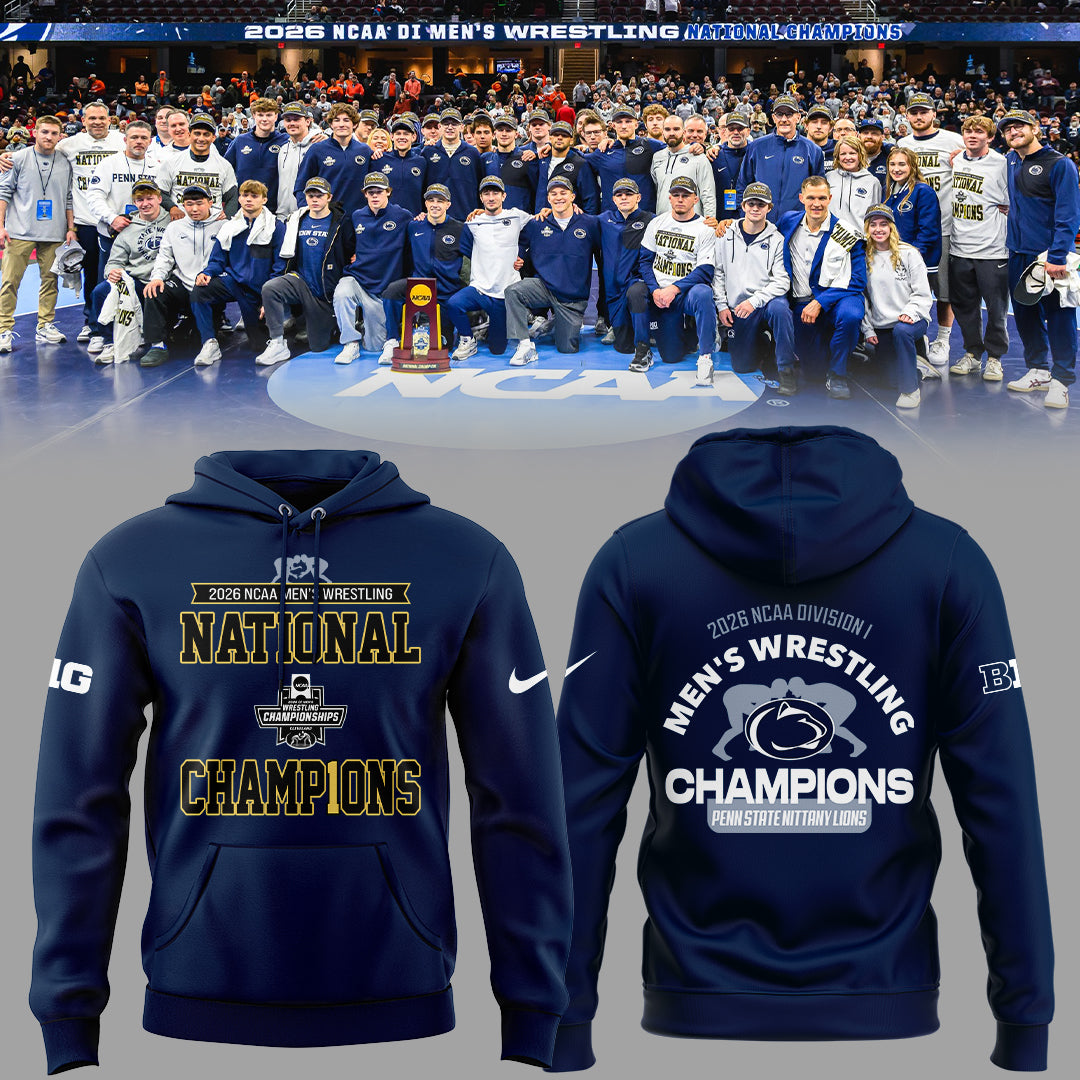Limited Edition 2026 Men’s Wrestling Champions🏆 Hoodie