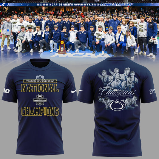 Limited Edition 2026 Men’s Wrestling Champions🏆 Shirt